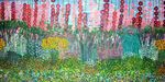Oil on Masonite, 48" x 96",