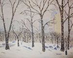 Oil on Masonite, 8" x 10", Private Collection.