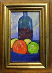 Oil on Masonite, 5" x 3",