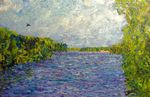 Oil on Masonite, 8" x 12",