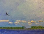 Oil on Masonite, 14" x 11",